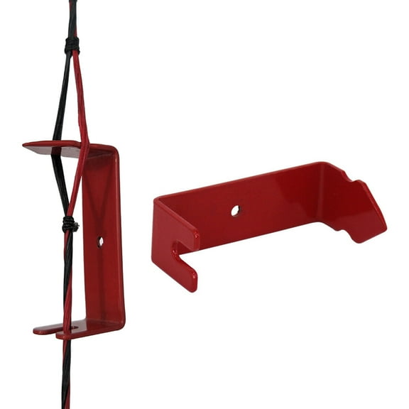 Worgeous Bow Stabilizer and String Separator for Archery Use Made of Strong Metal Red Color Fits Compound Bows 0.5 Inch Width