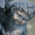 thumbnail image 4 of Northlight 30" Children at the Well Outdoor Patio Garden Water Fountain - Black, 4 of 6