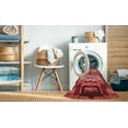 thumbnail image 2 of Ahgly Company Machine Washable Indoor Square Transitional Red Area Rugs, 8' Square, 2 of 7