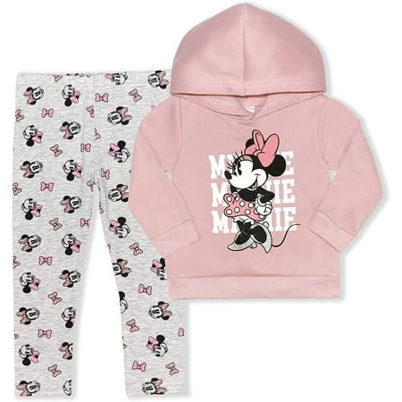

Minnie Mouse Girls 2 Piece Hoodie and Legging Set Infant