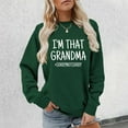 thumbnail image 2 of Hoodies For Women Funny Grandma Daily Pullover Crewneck Long Sleeve Casual Soft Comfortable Top For Ladies Daily Wear Trendy Graphic Sweatshirt, 2 of 4