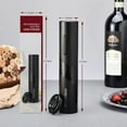 thumbnail image 3 of Electric Corkscrew, Professional Cordless Wine Bottle Opener Automatic Bottle Opener with Foil Cutter, for Home, Restaurant, Parties, as a Gift for Family, 3 of 5