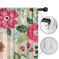 thumbnail image 4 of Blackout Kids Curtains,Boho Bohemia Pioneer Flower Childrens Insulated Curtains Set Of 2,Bedroom Essentials,Toddler Room Decor 42"x63"(106x160cm), 4 of 4
