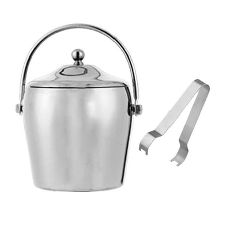

Insulated Ice Bucket for Indoor Outdoor Barbecue Home 2L