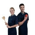 thumbnail image 3 of xinxixnxx Soft Texture And Colorfast - Durable Polyester Kitchen Work Apron Fit Breathable Fabric Convenient Wear-resistant Blue 4XL, 3 of 6