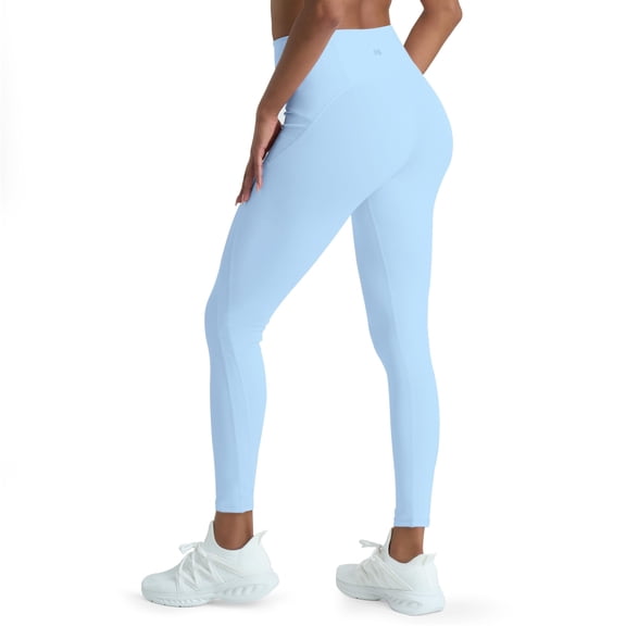 High Waisted Leggings for Women Tummy Control, Yoga Pants Women, Gym Workout Leggings with Pocket Dawn, Medium