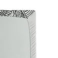 thumbnail image 2 of Ambesonne Eastern Fitted Sheet, Folk Pattern Moroccan, Twin XL Size, Grey White, 2 of 2