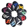 thumbnail image 4 of 10 fundas de cuero para hierros de golf, fundas para cabezas de palos de golf, accesorios de golf, protectoras modernas, ligeras, para interior y, 4 of 8