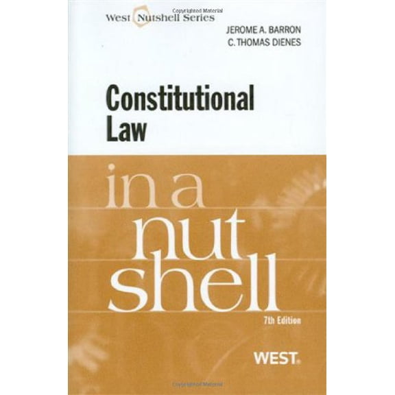 Pre-Owned Constitutional Law in a Nutshell (West Nutshell Series) Paperback