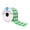 Green, variant on 1.5" x 3yd Navy Wired Checkered Ribbon by Celebrate It – Polyester Gingham Design - Woven Selvage - Multiple Colors - 12 Pack