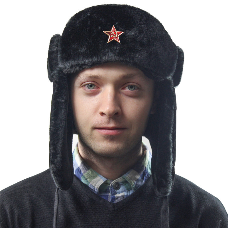 Bomber Hats,Soviet Russian Army Style 