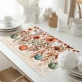 thumbnail image 5 of Fall Leaves Pumpkin Placemats Set of 1 Flowers Farmhouse Heat Insulated Linen Place Mats, Washable Stain-Proof Table Mats for Dining Tables Holiday Decor 13x19inch, 5 of 9
