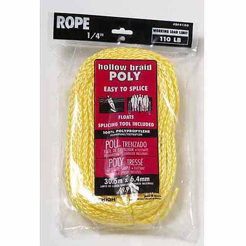 lehigh group pt450y p twisted polypropylene rope walmart com lehigh walmart