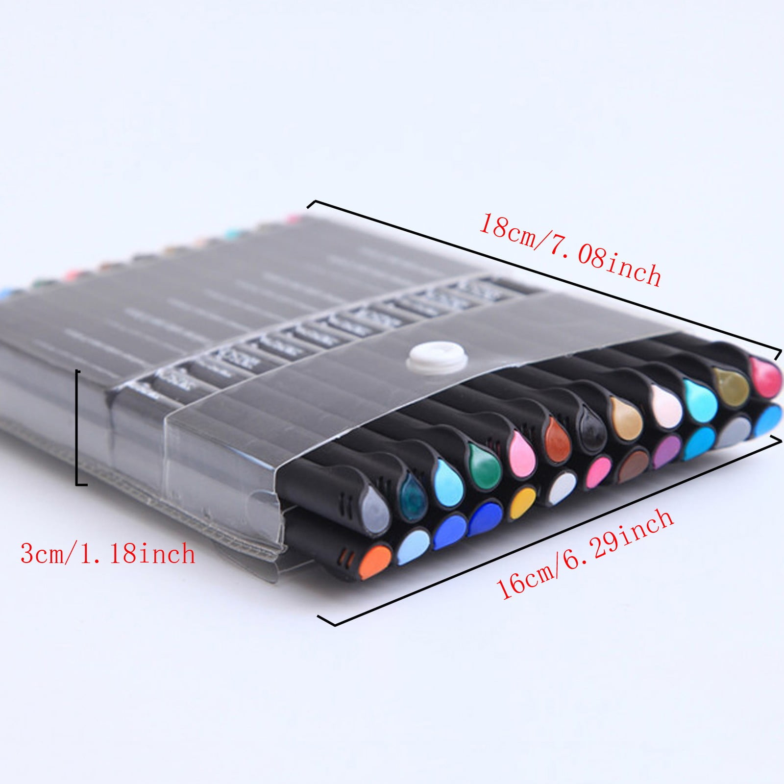 Cadorn 24 - color Ultra - fine Water - based Outline Pens - Precise & Vivid Art Tools