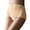 Khaki, variant on Ashirexll Plus Size Underwear for Women, Ladies Underwear Panties, Solid Color Lace Seamless High Waist High Elastic Hip Lift Panties