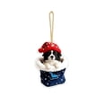 thumbnail image 6 of YingYouFu 8PC Cute Dog Christmas Tree Ornaments Decorations, Xmas Hanging Decoration, Unique Indoor Outdoor for Xmas Tree Home Windows Or Wreath Decor, 6 of 7