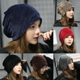 thumbnail image 3 of Mode Femmes Hiver Velours Ski Slouch Chapeau Unisexe Hip-Hop, 3 of 5