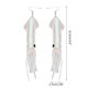 thumbnail image 3 of Simulation Squid Dangle Earrings Squid Earrings Party Jewelry Dangle Earrings Ear Jewelry ABS Material for Women Girls, 3 of 4