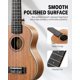 thumbnail image 2 of Ukelele Donner Concert DUC-200 de madera de caoba de 58 cm con kit, 2 of 7