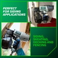 thumbnail image 4 of Metabo HPT Pneumatic Coil Siding Nailer, 15-Degree, NV65AH2, 4 of 13