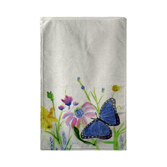 Betsy Drake BT349 Serviette de Plage Betsys Blue Morpho 30 x 50 Po
