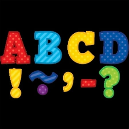 UPC: 0088231973102 | Teacher Created Resources Playful Patterns Bold Block 3 Magnetic Letters