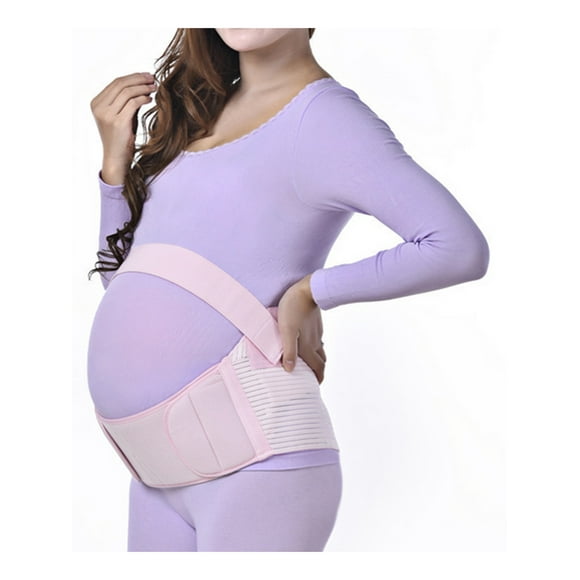 Unique Bargains Maternity Support Belt Pregnant Women Abdominal Support Waist Belly Band Back Brace XL
