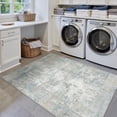 thumbnail image 1 of x Washable Area Rug for Living Room Bedroom Grey Neutral Carpet Low Pile Soft Thin Tapis Salon Abstract Modern Vacuumable Lightweight Large Throw Rug for Dining Room Kitchen, 1 of 8