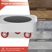 【Newly Upgrade】 Furniture Dolly - Furniture Movers with 5 Wheels, 360° Rotatable and Lockable