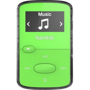 8GB SanDisk Clip Jam MP3 Player - Green