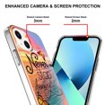 thumbnail image 5 of Feishell for iPhone 15 Case, [Raised Lip Screen Drop Protection] Marble Shockproof Protective Slim Glossy Stylish TPU Durable Phone Cover For iPhone 15, Dream Chasing Butterfly, 5 of 5
