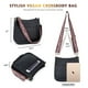 thumbnail image 2 of Bandolera Viva Terry de piel vegana con hombros a la moda, 2 of 6