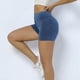 thumbnail image 5 of WILLBEST Pantalones Cortos de Yoga de Cintura Alta Para Mujer, Color Sólido, Color Melocotón, Ajustados, Elásticos, Para Entrenamiento, Ajustados y Cómodos. Mediana, 5 of 8