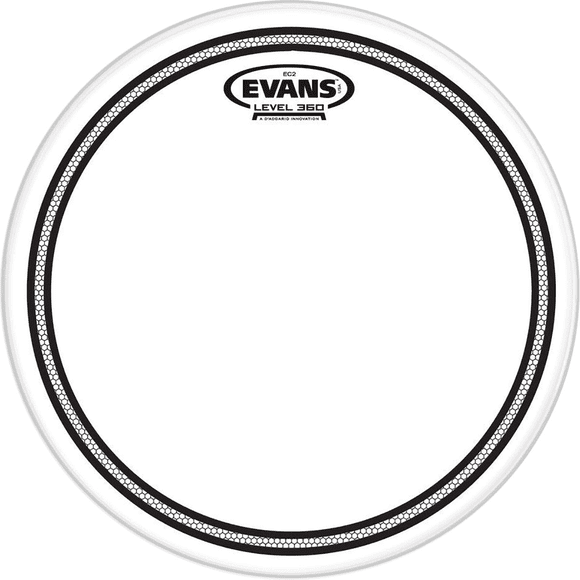 Parche Evans TT15EC2S Batería Para Tom 15 Pulgadas Clear