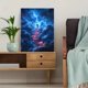 thumbnail image 5 of Qisvanset 12x16 Inch Heaven Stairway Canvas Wall Art, Cloud Abstract Jesus Modern Religious Wall Decor, 5 of 8