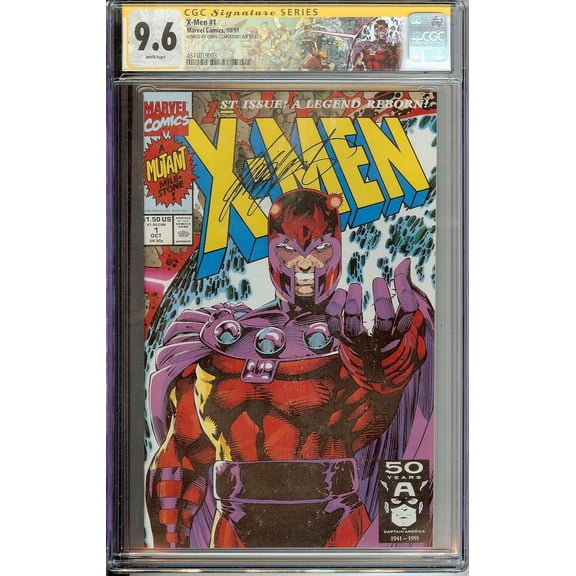 X-Men #1 CGC 9.6 NM Signed Chris Claremont Custom Label