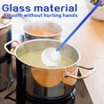 thumbnail image 3 of Juego de Cucharas de Vidrio, Diseño Artesanal de Borosilicato, Resistentes Al Calor y Robustas, Boca Inclinada Colorida para Remover, Versátiles para Bares y Cocinas, Un Toque Moderno para T, 3 of 3