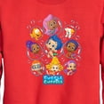 thumbnail image 3 of Bubble Guppies - Bubble Grid - Toddler And Youth Crewneck Fleece Sweatshirt, 3 of 5