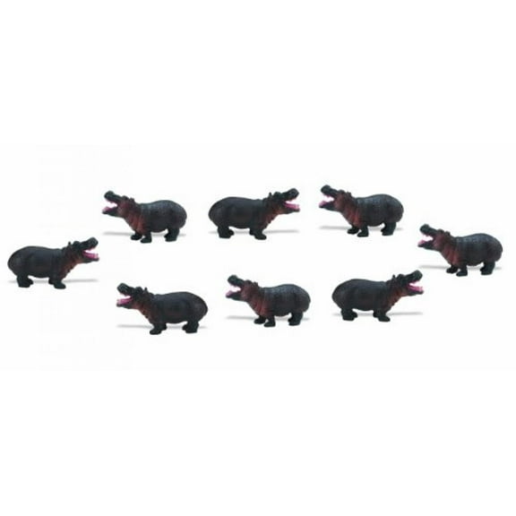Safari Ltd  Good Luck Minis Hippos, 192-Piece