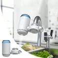 thumbnail image 1 of Kitchen Faucet Water Filter Home Water Purifier With Ceramic Cartridge Plastic Housing For Clean Drinking Water，Faucet Mount System, 1 of 7
