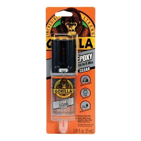 1 Pc, Gorilla High Strength Epoxy Resin 0.85 Oz