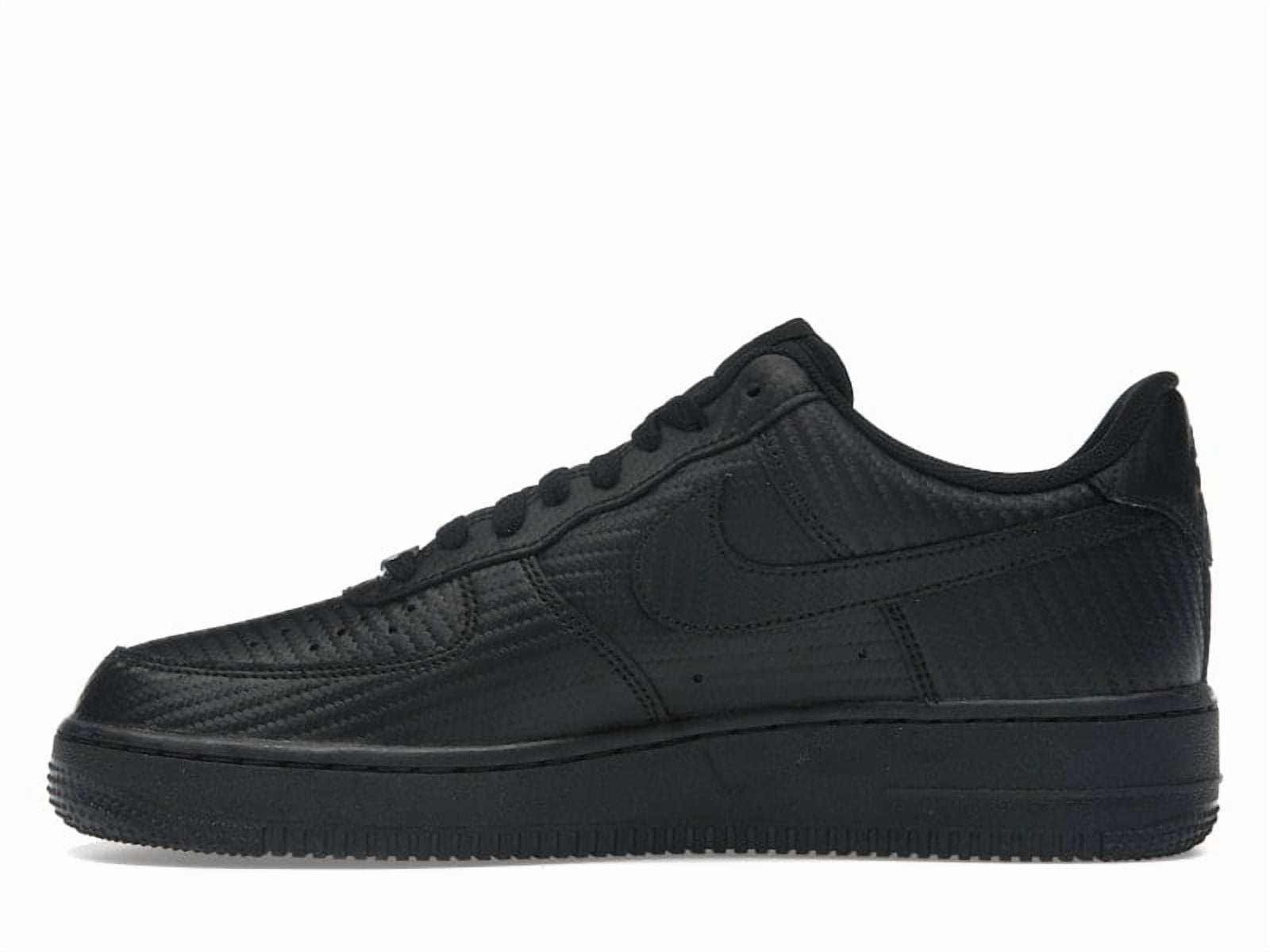 Nike Men's Air Force 1 Low Black Carbon Fiber Shoes, from StockX