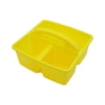 thumbnail image 1 of Ounissouiy Práctica bandeja de almacenamiento: y segura para todas las pertenencias Cesta de almacenamiento apilable de 3 celdas Almacenamiento y organización del hogar amarillo, 1 of 6