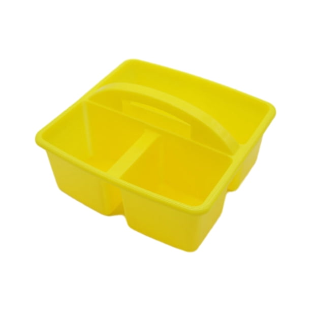 Billuyoard Bandeja de almacenamiento: solución de almacenamiento confiable e inofensiva para pertenencias y no dañina para las manos Almacenamiento y organización del hogar amarillo