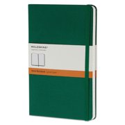 Moleskine Hard Cover Notebook Ruled 8 1/4 x 5 Oxide Green Cover 240 Sheets QP060K1