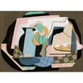 thumbnail image 3 of Georges Valmier 18x14 Black Modern Framed Museum Art Print Titled - Death Death (1926), 3 of 5