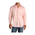 thumbnail image 1 of Alfani Mens Stretch Button Down Dress Shirt, Orange, 17-17.5, 1 of 2