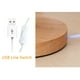 thumbnail image 5 of Lámpara de Noche onlyliua para Interior/Exterior Luz de Noche Blanco Cálido regalo Lámpara de Mesa de madera, 5 of 7