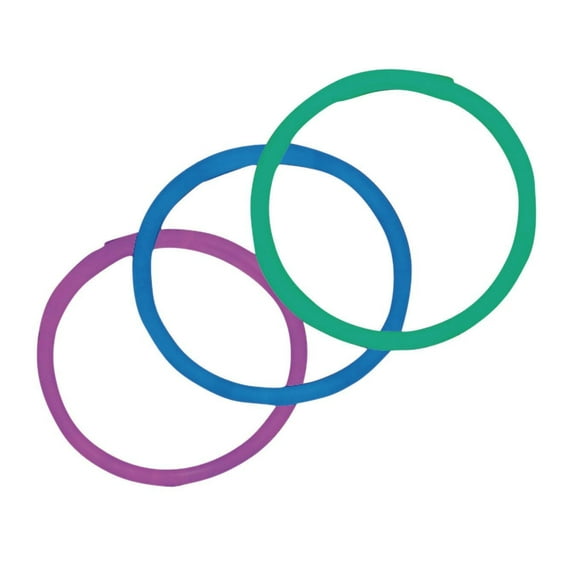 22" Crazy Glow Lite Rope Necklaces (Yellow) Pk/50