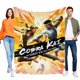 thumbnail image 1 of Cobra Kai anti-pilling, suave, ligera, esponjosa y acogedora de lujo para hogar y cocina – Perfecta para niños y adultos,80X100cm, 1 of 6